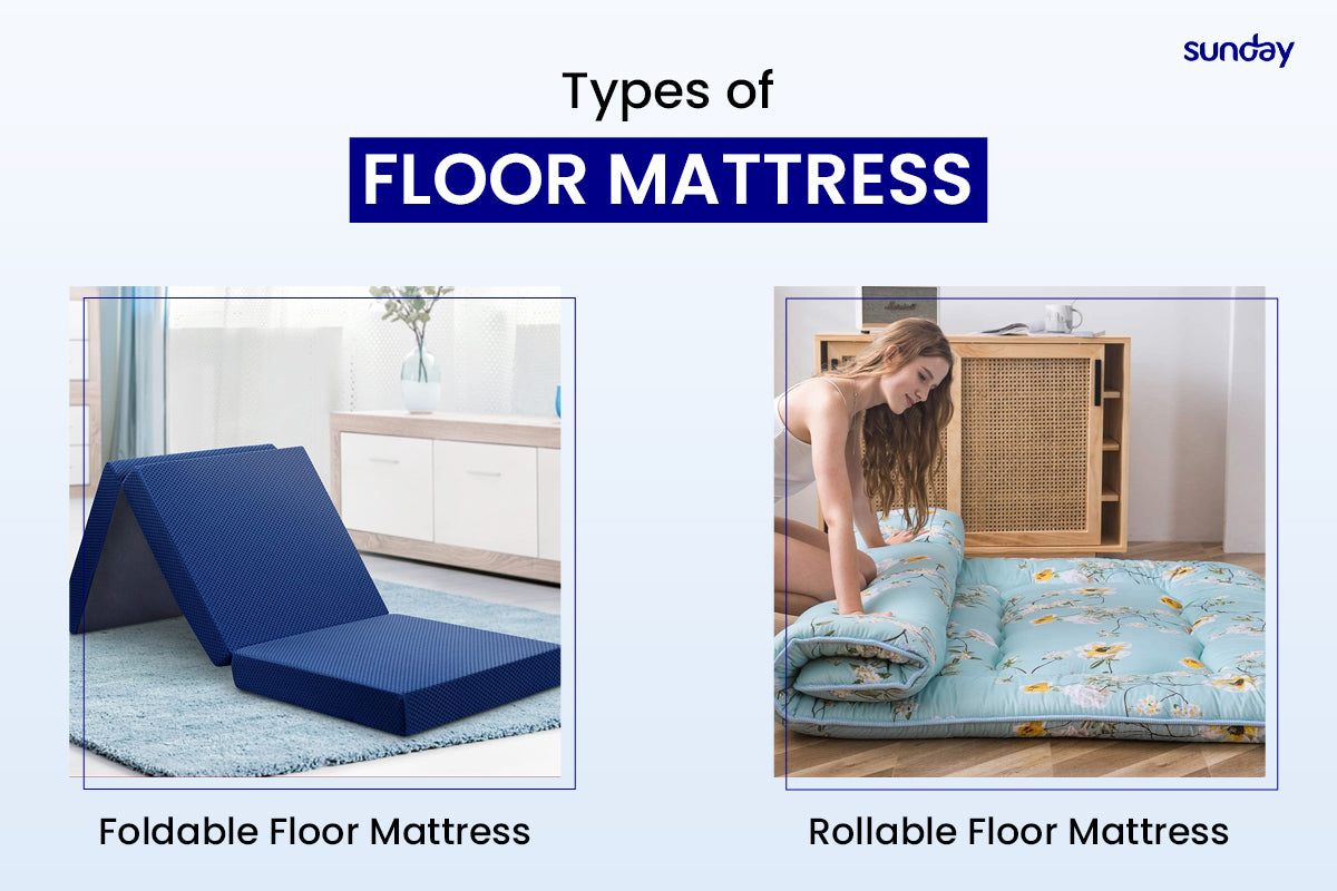 Types of floor mattresses