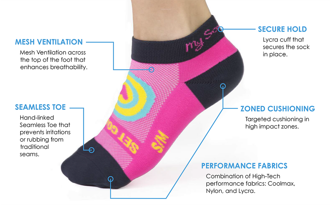 High Quality, Fun, Mismatched Athletic Socks – My Soxy Feet