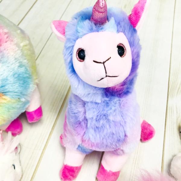 unicorn llama plush