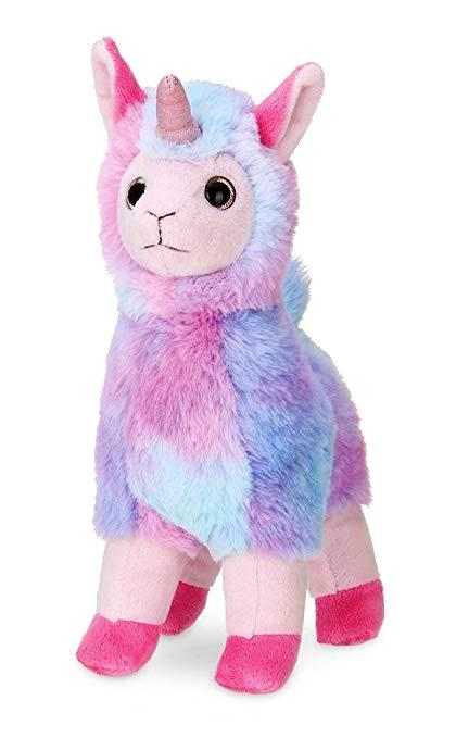 rainbow stuffed llama