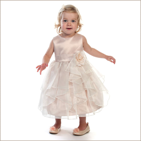 Ballerina Length or Tea Length Flower Girl Dresses for Child ...