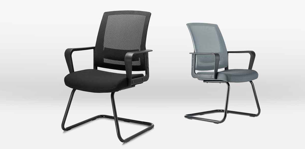 Clatina MERIDA Office Desk Chair with Bow Frame Overview