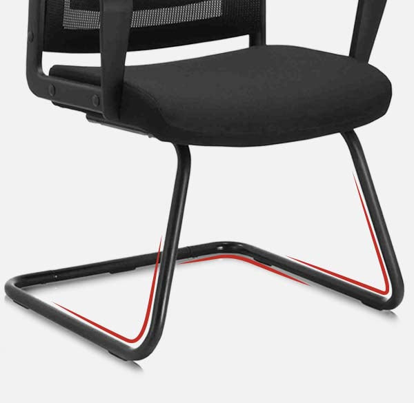 Clatina MERIDA Office Desk Chair with Bow Frame Overview