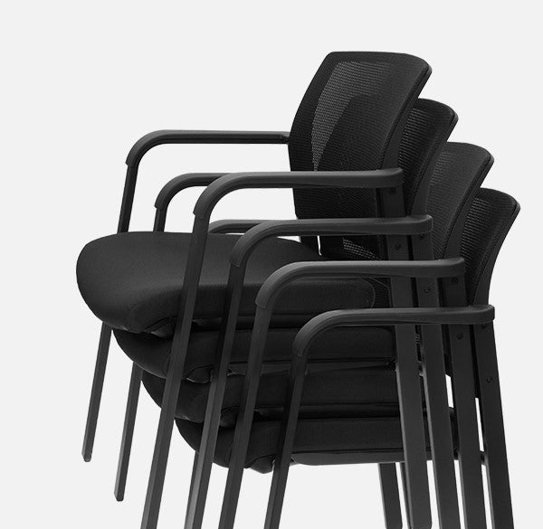 Clatina Alba Mesh Back Stacking Chair BIFMA Certificated Overview