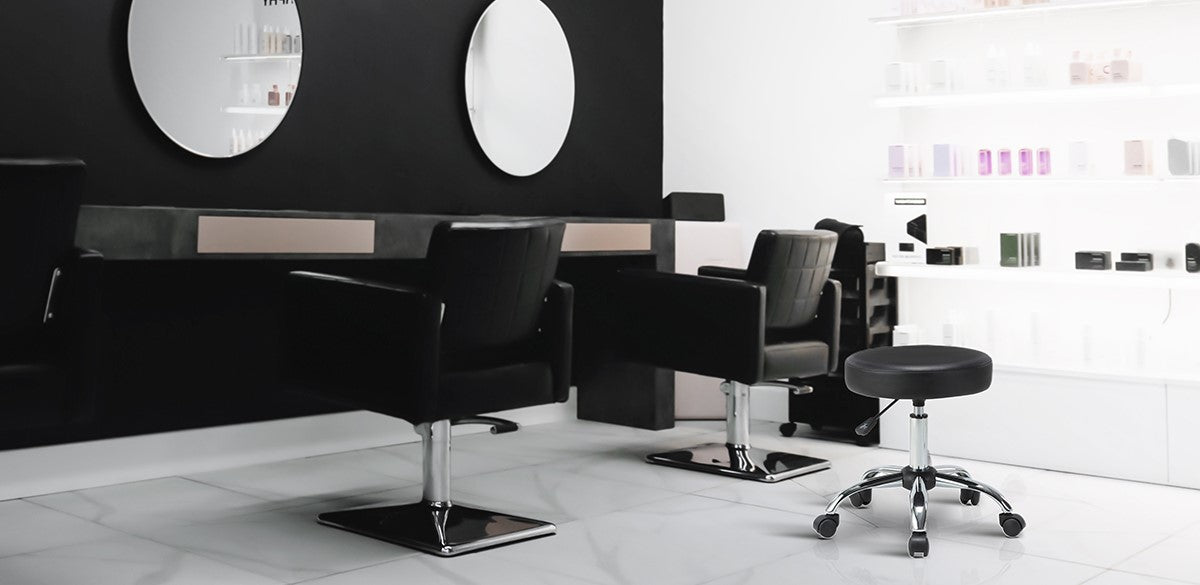 Klasika JOSE Height-adjustable Stool Salon Chair Feature 1