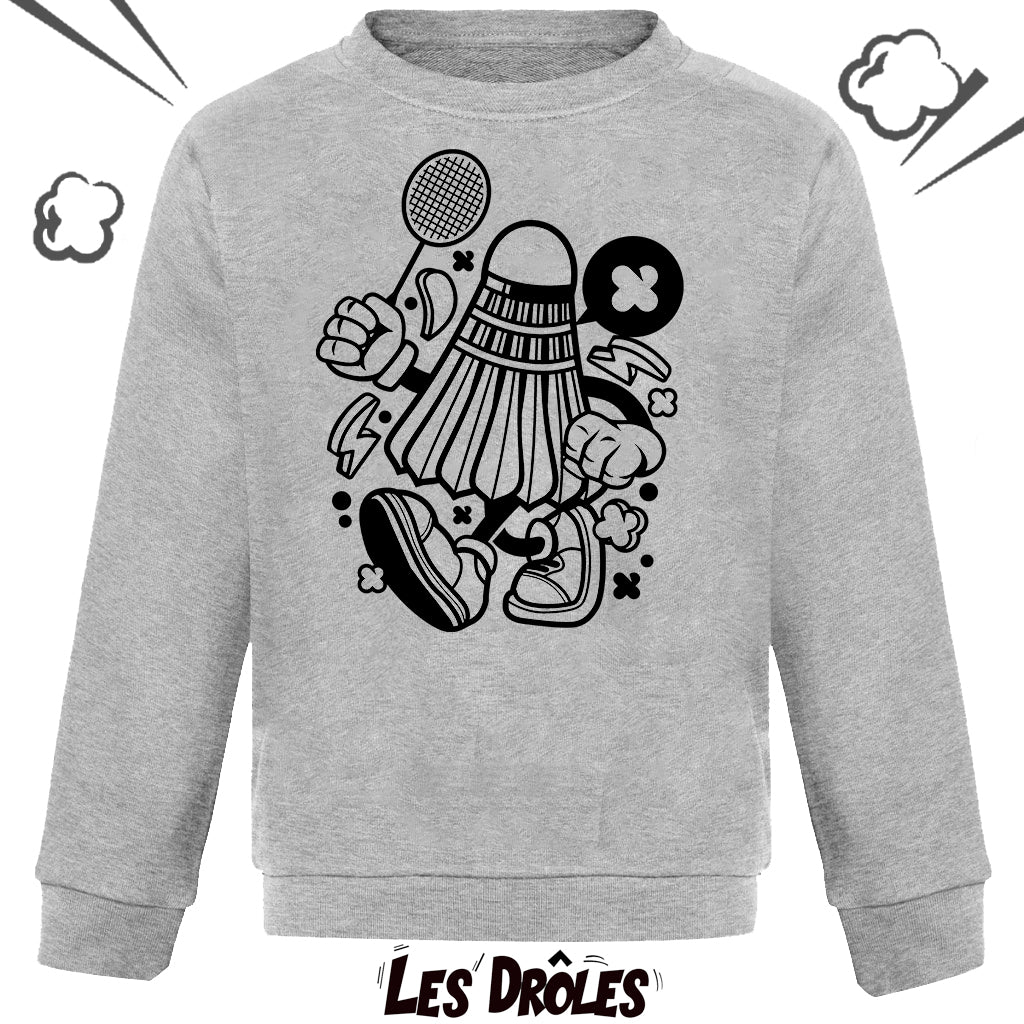 Pull Enfant Drole Badminton Les Droles Shop