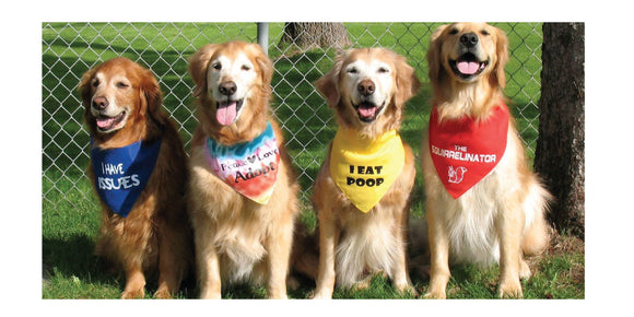 christmas handkerchiefs for dogs