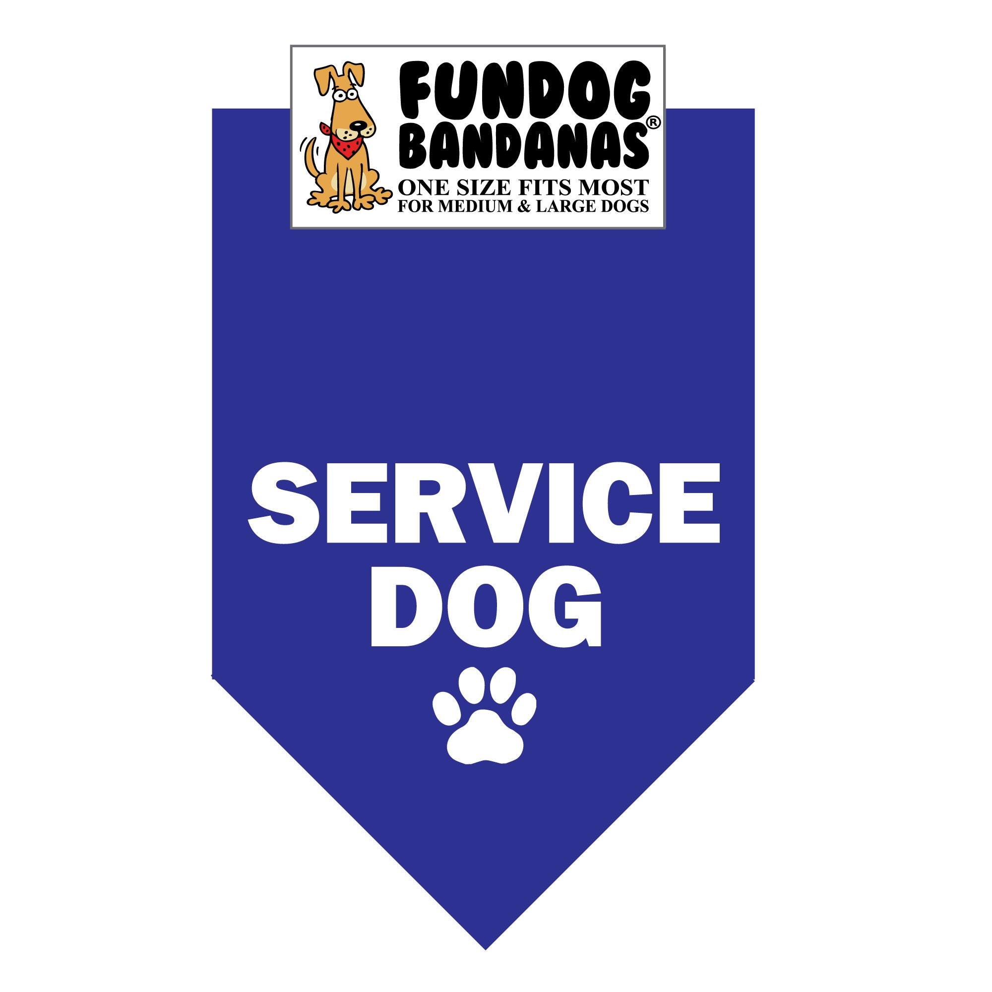 service dog bandana