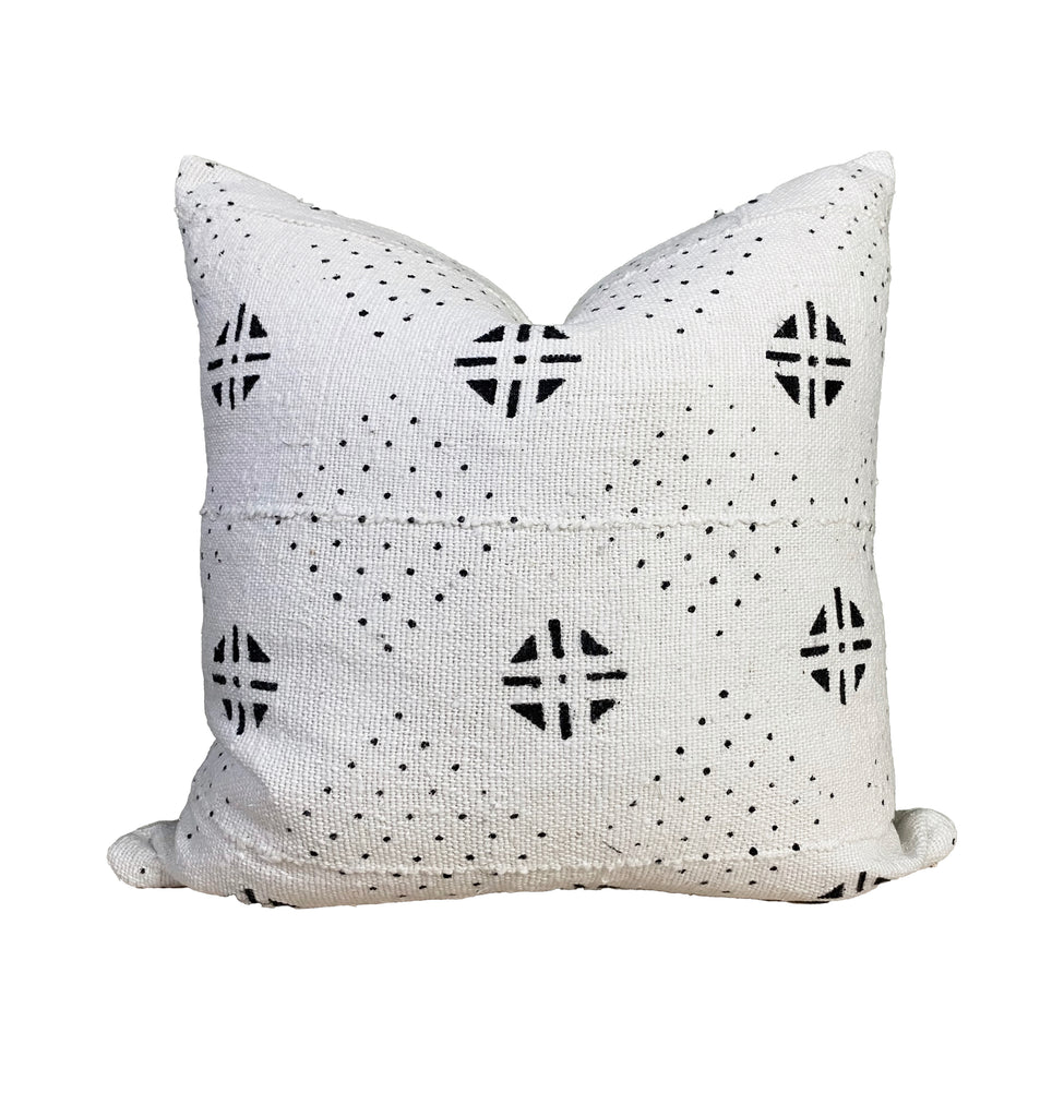 African Mudcloth Cushion Cover 'Ekon'  Bogolan Boho Pillow – Bonny Boutique