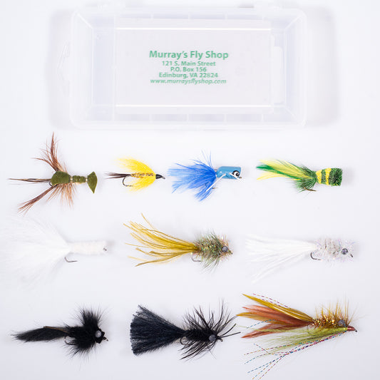 Shenandoah Popper - Bass Popping Bug - Popper Flies - Murray's Fly