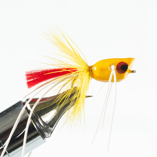 Murray's Bass Popper--Topwater Flies for Bass