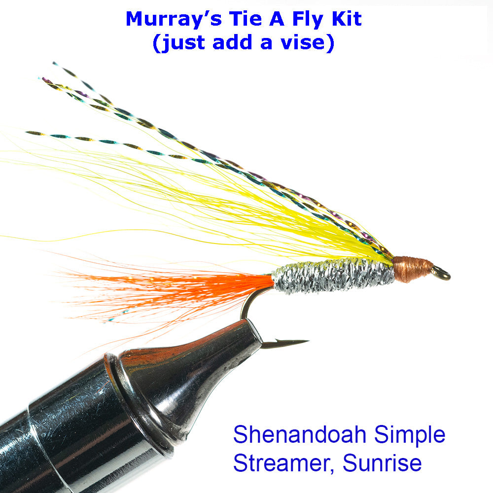 Shenandoah Sunrise Streamer Fly Tying Kit