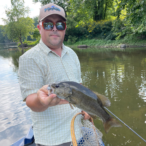 Virginia Bass or Trout Fly Fishing Guide Trips with Murray's Fly Shop