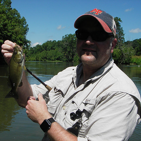 Smallmouth Bass school student - Murrays Fly Shop - Edinburg Virginia - Learn to Fly Fish