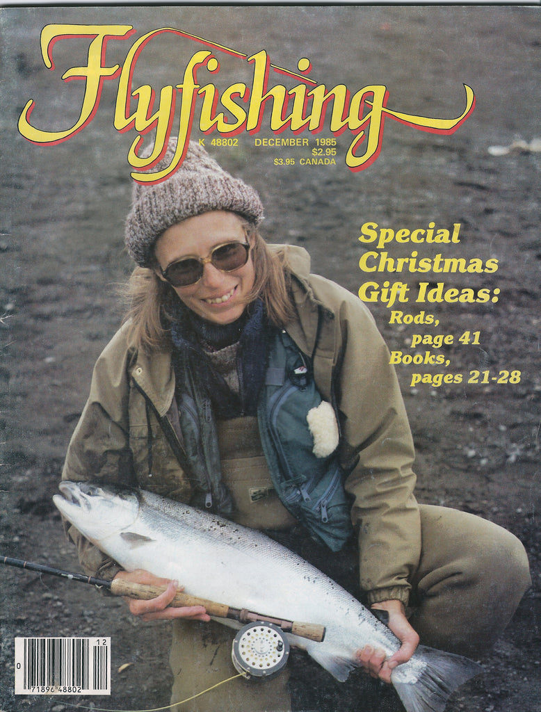 Flyfishing Magazine December 1985 with Harry Murray's article Murray's Hellgrammite