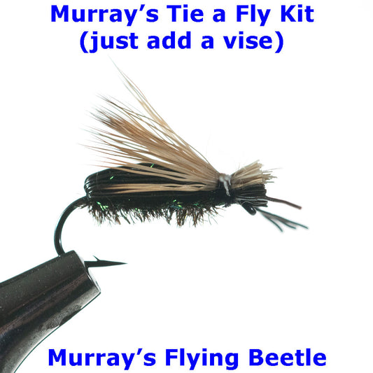 Murray's Fly Shop Basic Fly Tying Kit - Beginner Fly Tying Kit l