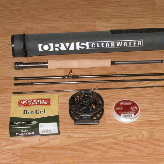 Orvis Clearwater Travel Rod 9'0 6wt 6pc c/w Tube - Lone Butte