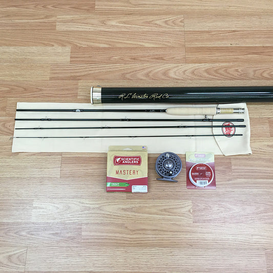 Winston Pure 9' 4-weight 4pc Fly Rod Outfit