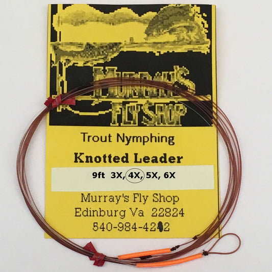 Murray's Euro Nymph Leader with Ring – Murray's Fly Shop