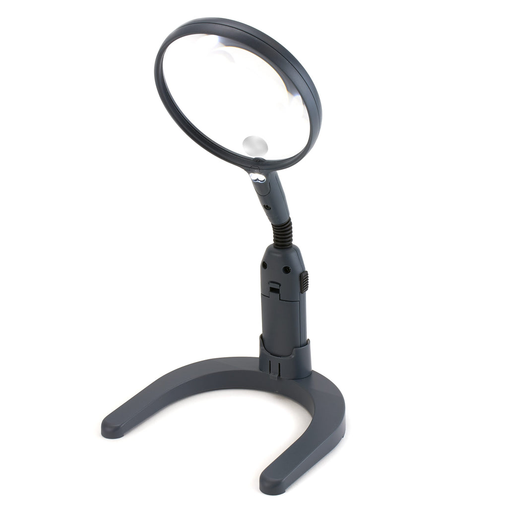 magnifying glass with built in light