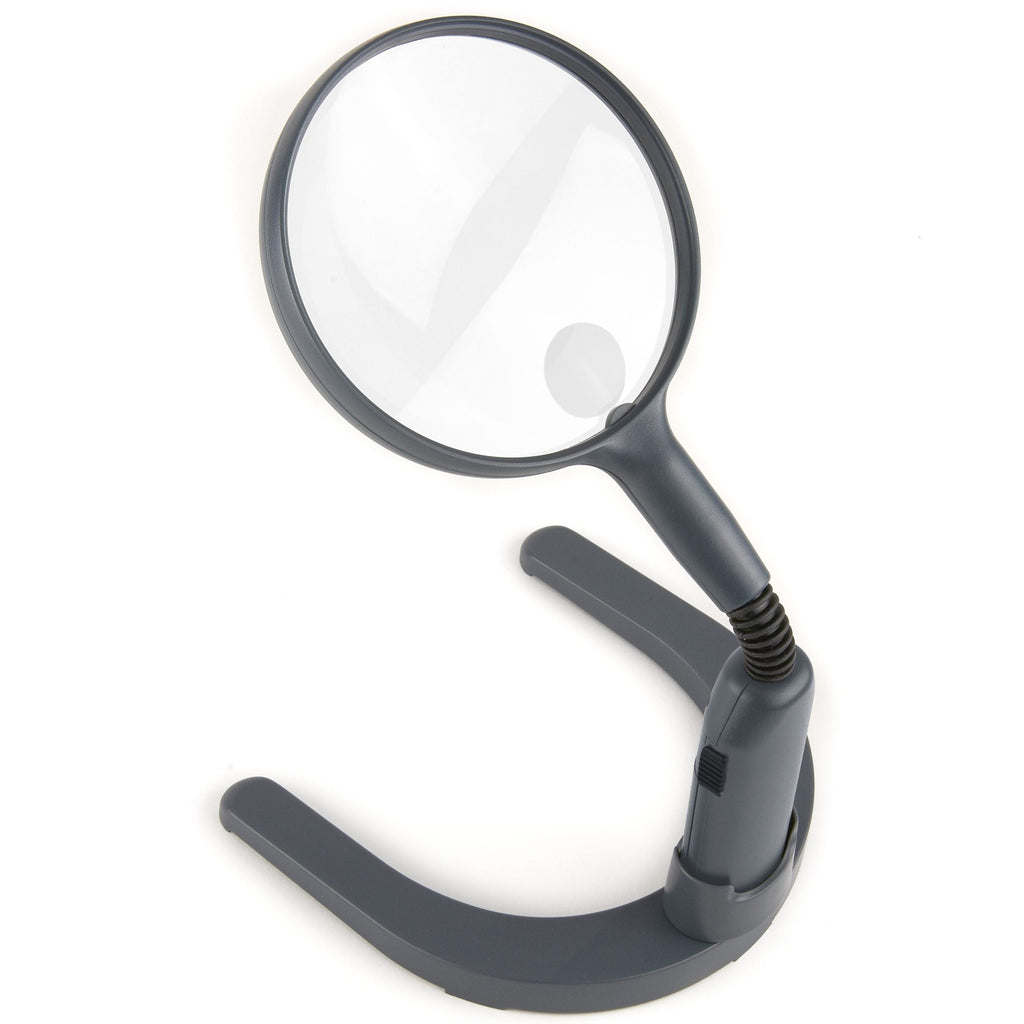 magnifying glass with built in light