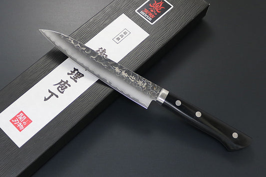 KAI Wasabi Black Santoku Kitchen Chef Knife 6 1/2 - Blade HQ