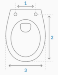 So messen Sie die benötigten Maße richtig aus LUVETT WC-Sitze