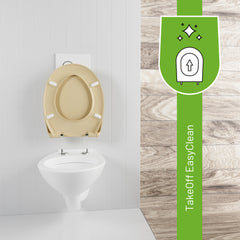 WC-Sitz mit Klicksystem TakeOff EasyClean