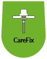 Piktogramm CareFix Befestigung