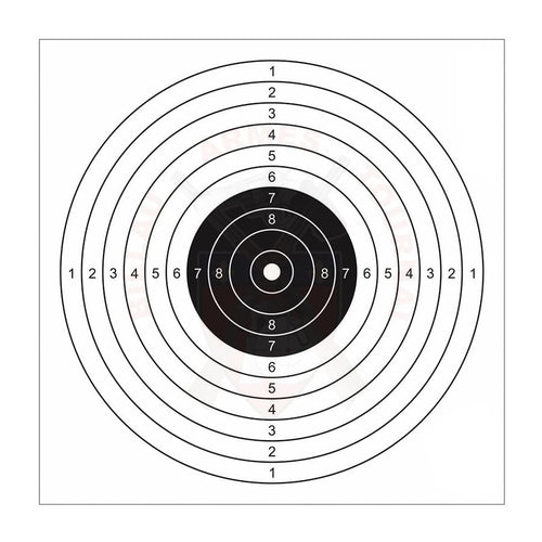 Cible de tir, carton, silhouette - Armurerie Centrale