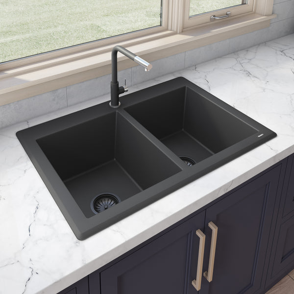 Silicone Bottom Grid Sink Mat for RVG1033 and RVG2033 Sinks Grey