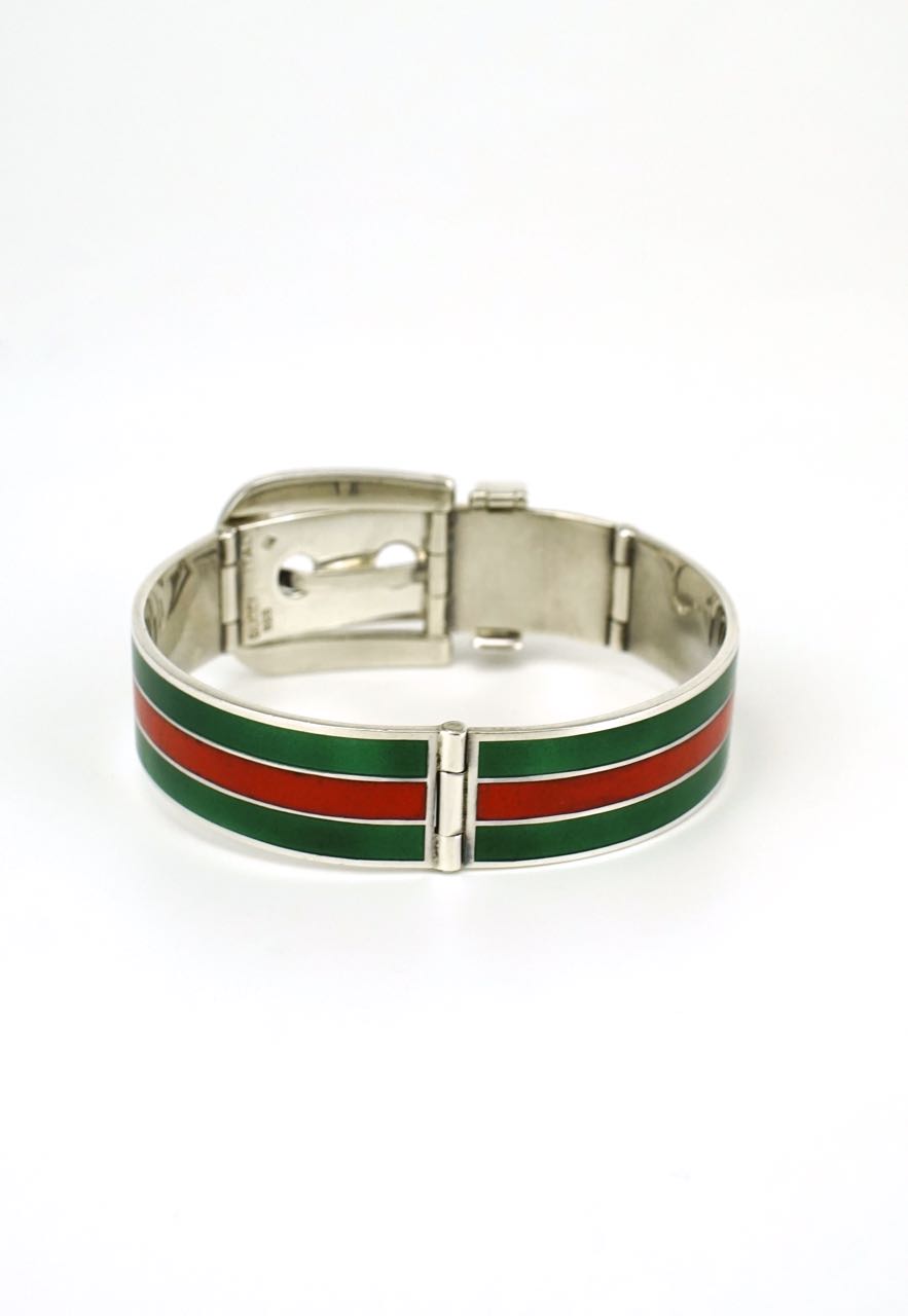 gucci green and red bracelet