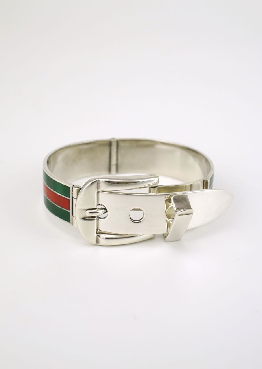 gucci green and red bracelet