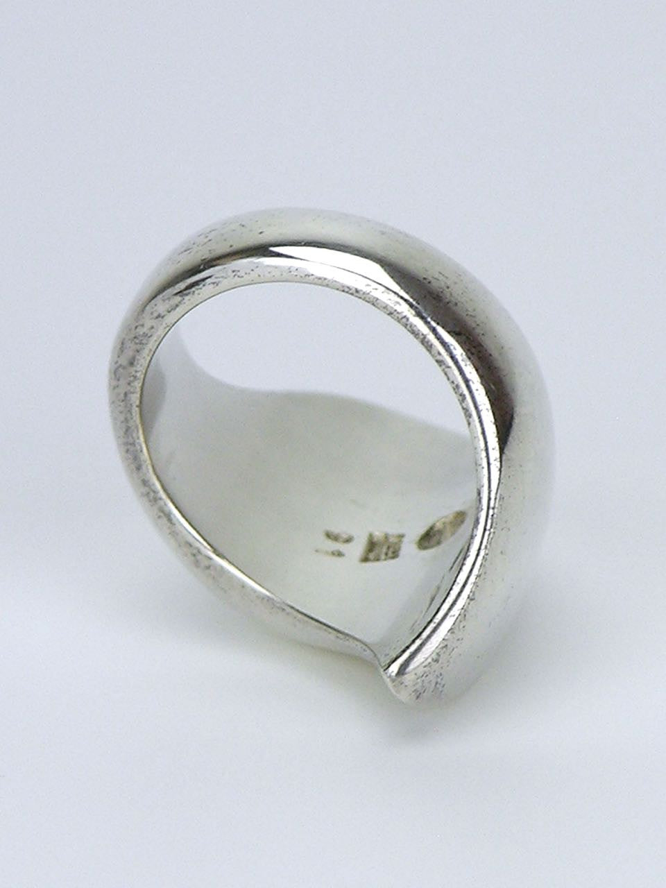 Vintage Georg Jensen modernist silver ring - design 91 – antiques-art ...