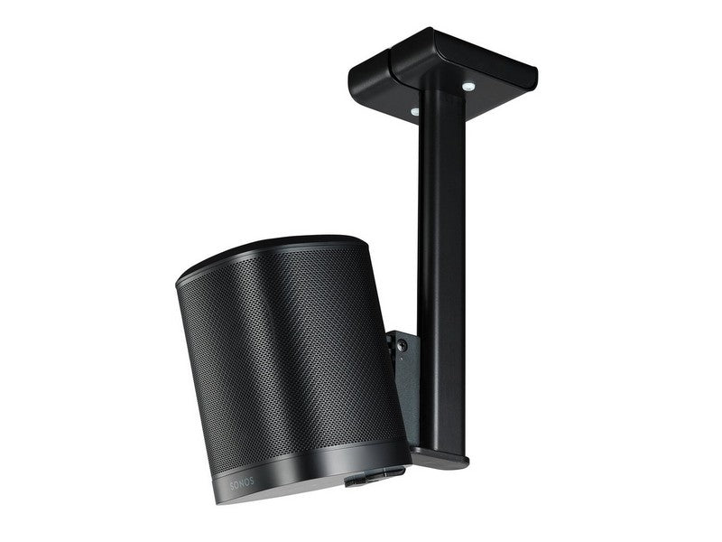 Mountson Ceiling Mount for Sonos SL/PLAY:1 Single Black | Audio Visual