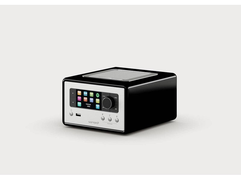 SONORO RELAX compact design radio with FM/DAB+ Black