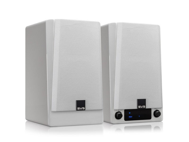 Svs Prime Wireless Powered Speaker Pair Stereo Gloss White Klapp