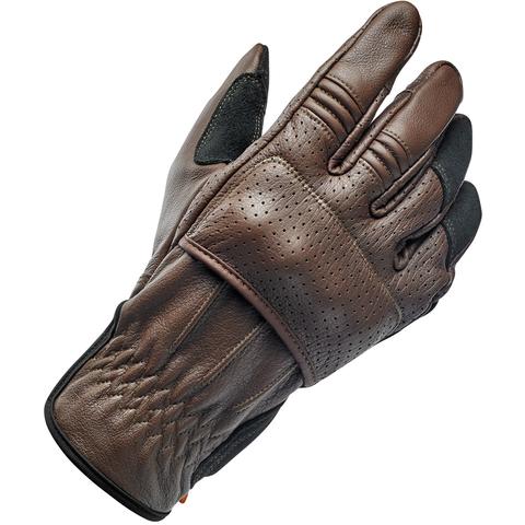 LEATHER CERTIFIED MOTORCYCLE GLOVE - BULLIT GREY 2021 Size XS