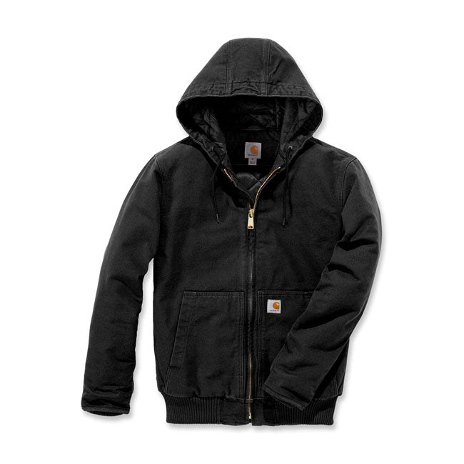 Carhartt WIP DETROIT JACKET - Tunn jacka - black/black faded/svart