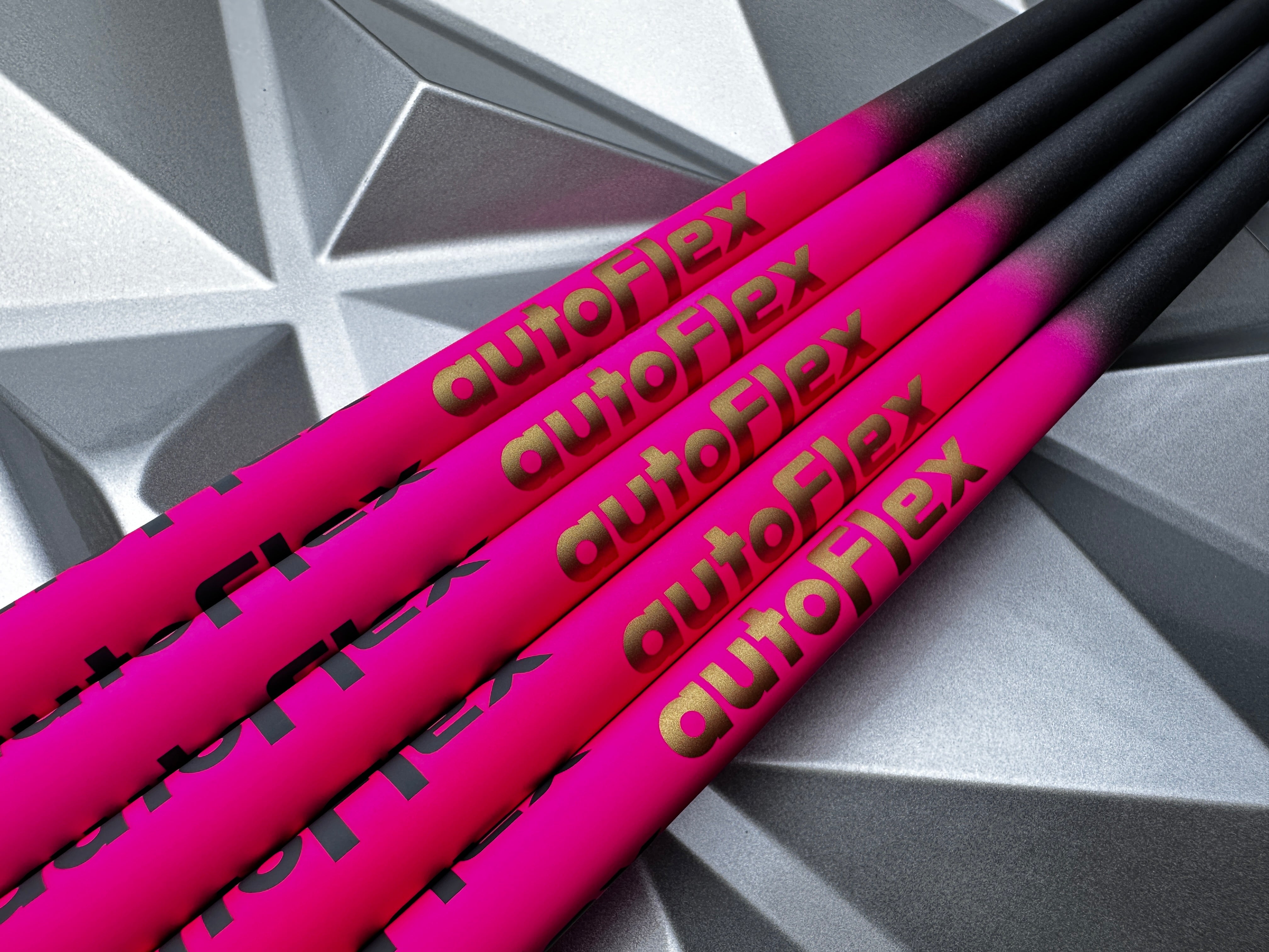 AutoFlex Golf Driver Shaft Pink Longer and Straighter Drives 