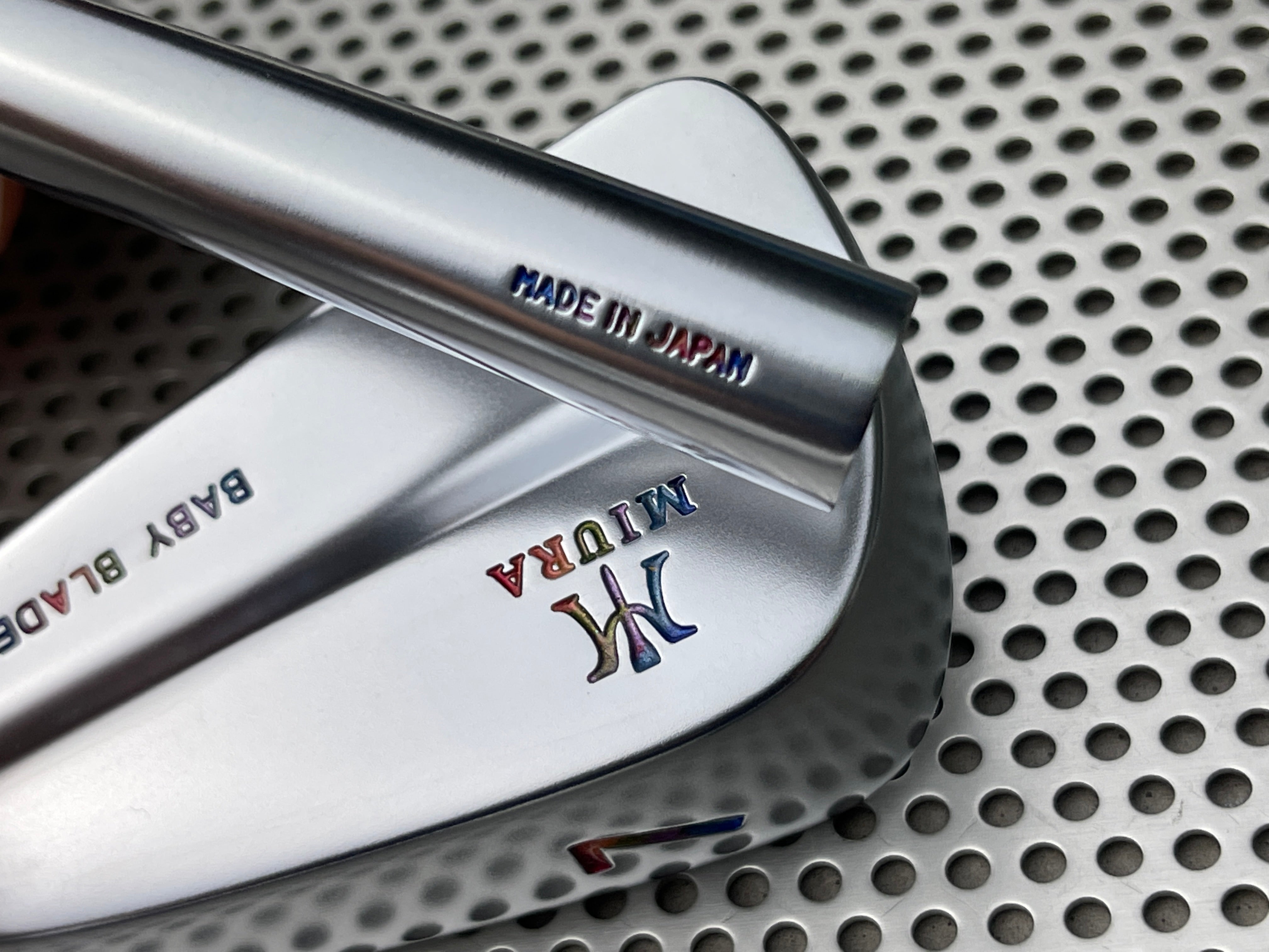 Miura Golf Irons Baby Blades 2.0 Chromatic Paint Fill – torquegolf