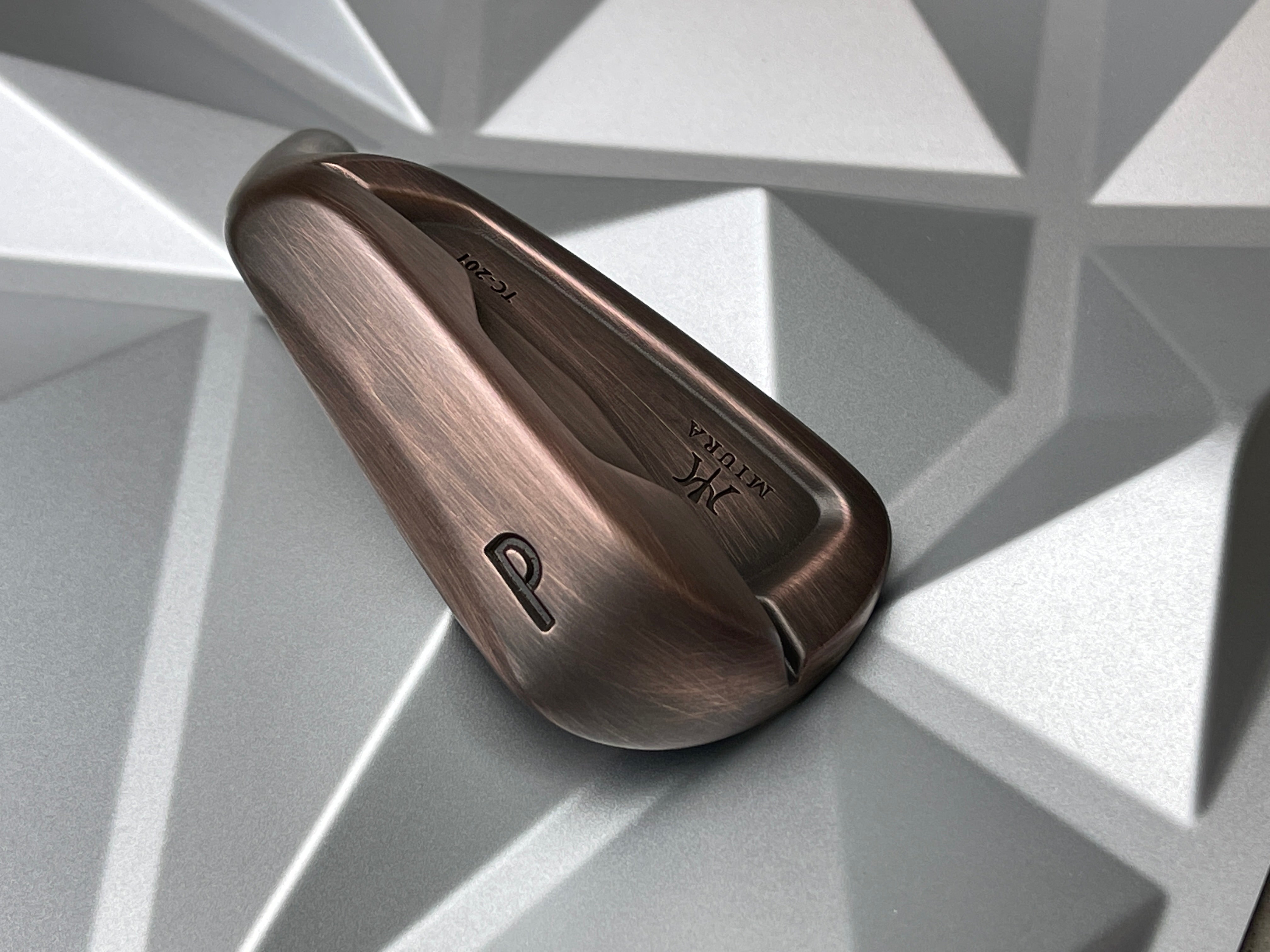 Miura Golf Irons TC-201 in Brushed Black Copper – torquegolf