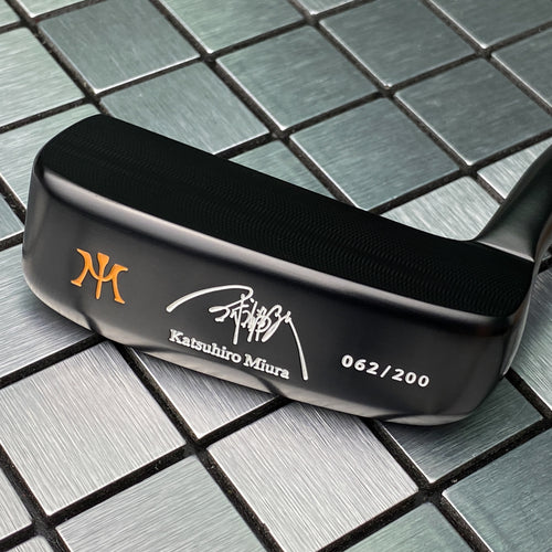 Miura Golf KM-008 Katsuhiro Edition Limited Black Boron Putter 1 of 200