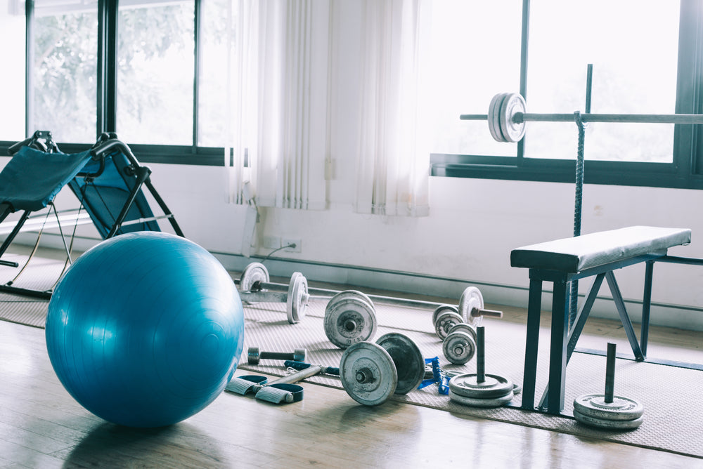 Fitnessraum in der Ferienwohnung