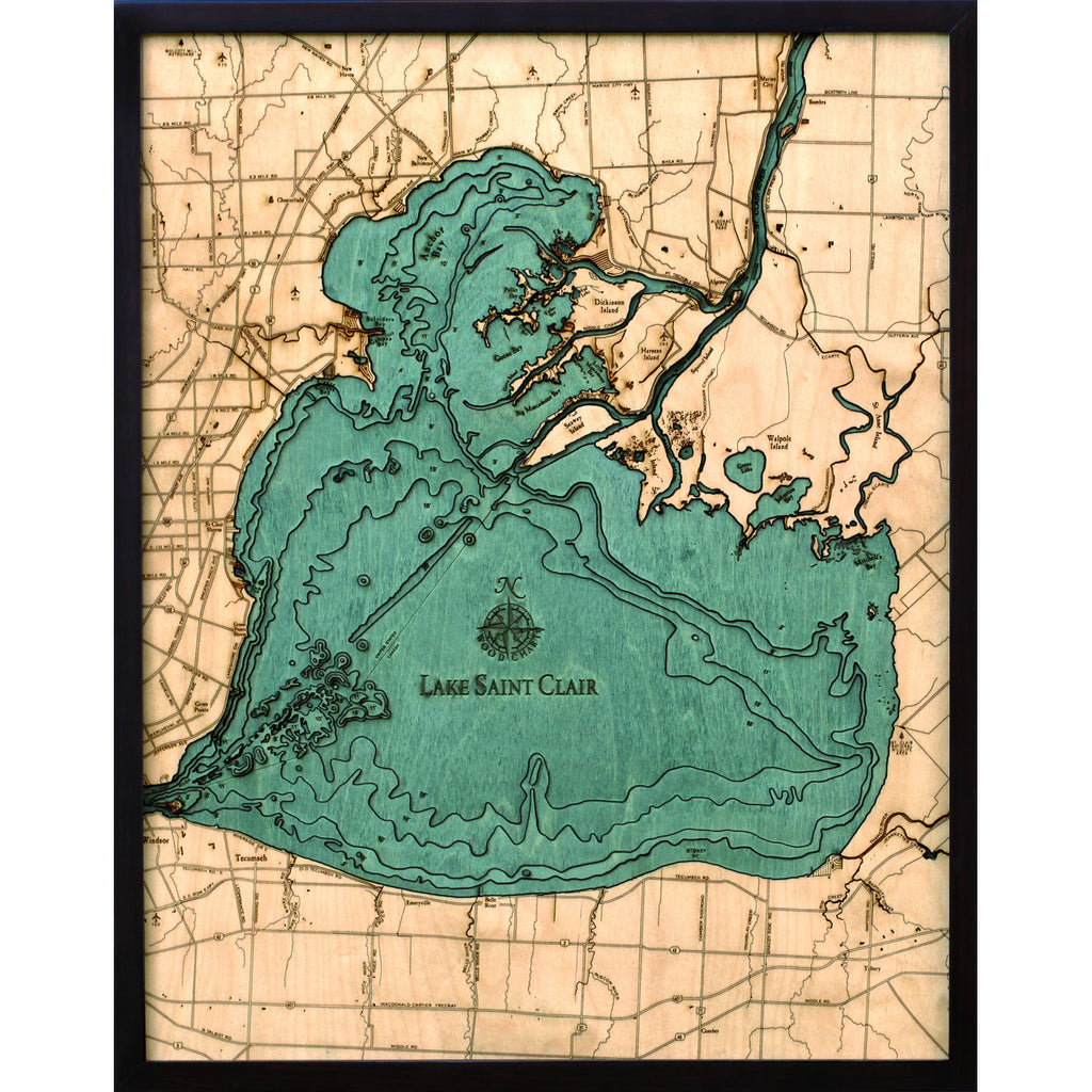 Lake St Clair Chart