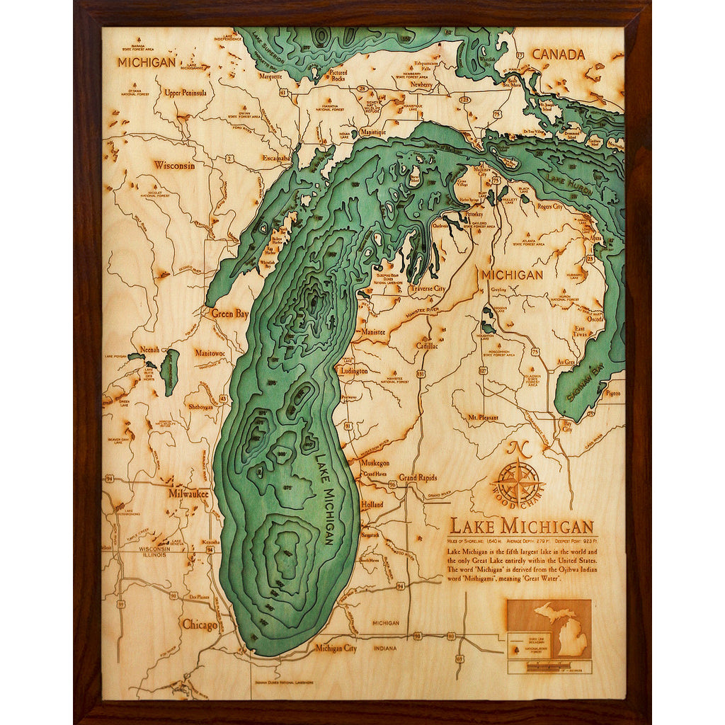 Lake Michigan Chart