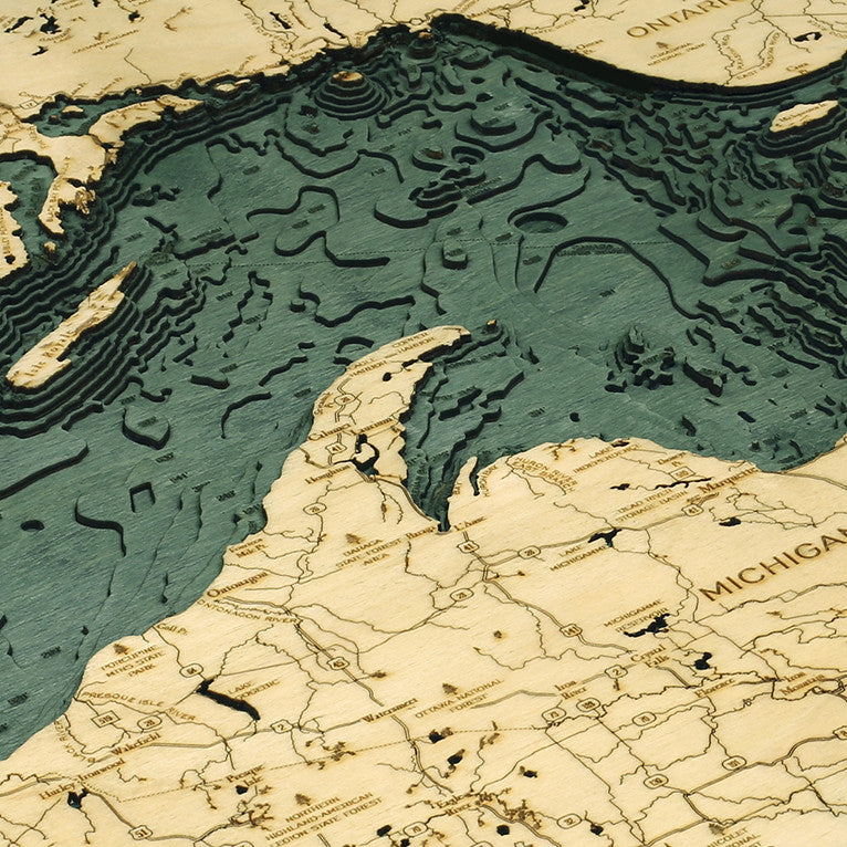 Water Depth Lake Michigan Charts