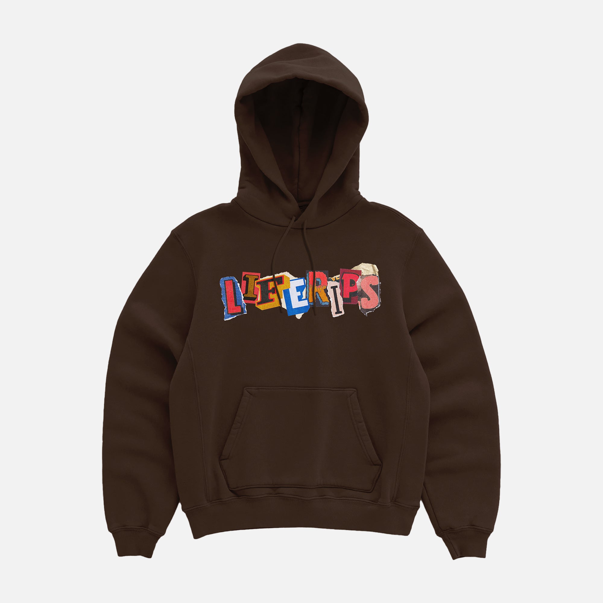 Life Rips Ransom Brown Hoodie - The Chris DElia Store product image