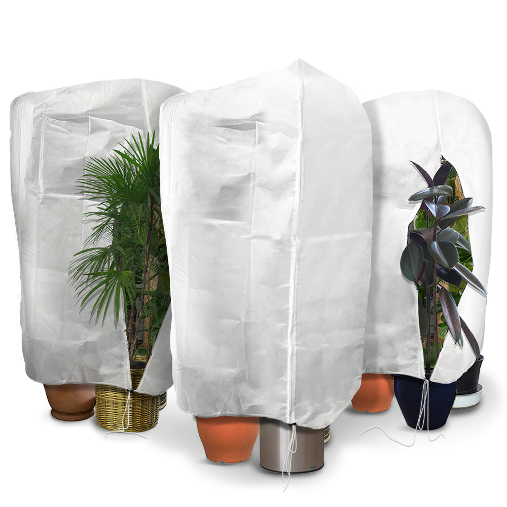 4 Voile Hivernage Plante Exterieur Housse Protection Plante Hiver 80x120cm