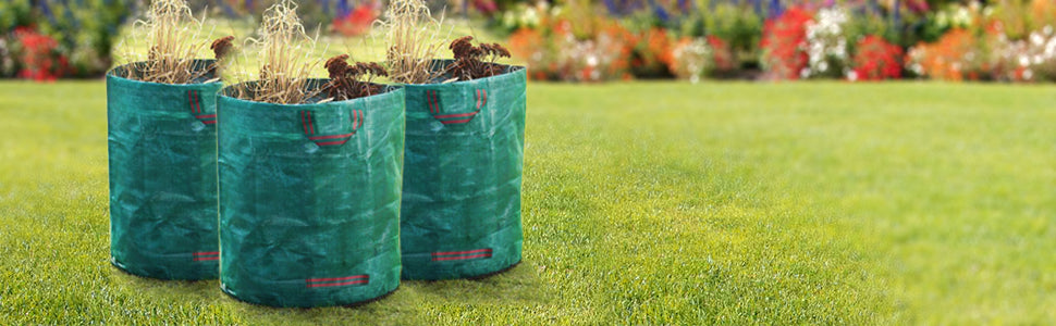 Sac de jardin 272L Lot de 3 sacs XXL